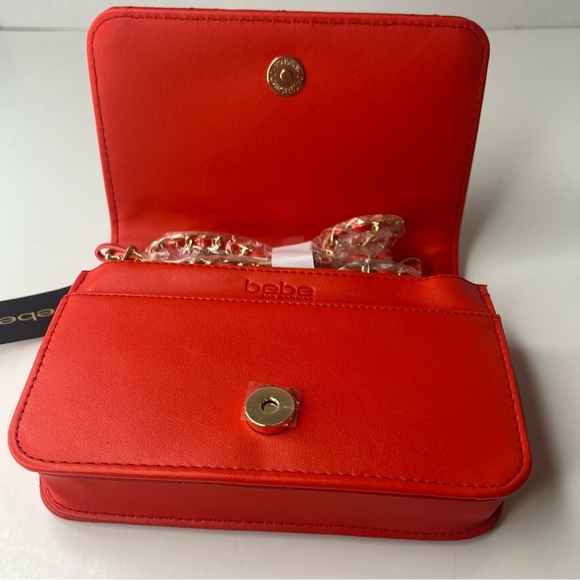 BEBE CANDY APPLE SOPHIA SMALL CROSSBODY/ SHOULDER BAG | NEW/NWT!!♥️♥️ - Picture 8 of 12